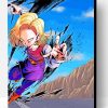 Android 18 Dragon Ball Z Paint By Number