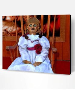 Annabelle Scary Doll Paint By Number