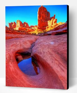 Arches National Park Pools Paint By Number