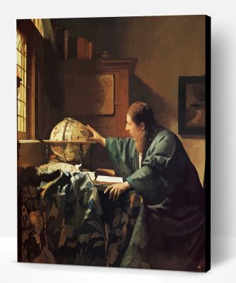 Astronomer Johannes Vermeer Paint By Number