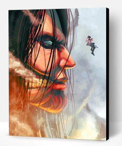 Attack On Titan Illustration Paint By Number