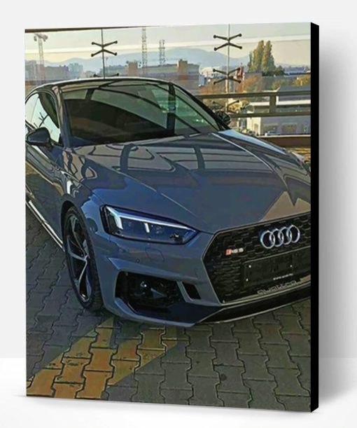 Grey Audi A5 Paint By Number