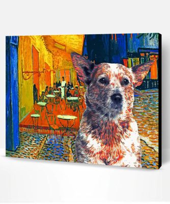 Australian Cattle Dog Heeler Paint By Number