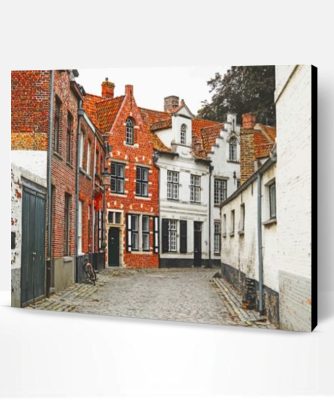 Belgium Streets Architectures Paint By Number