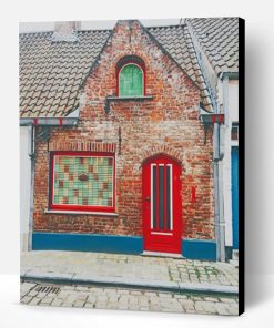 Belgium’s Houses Architecture Paint By Number