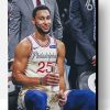 Ben Simmon Philadelphia 76ers Paint By Number