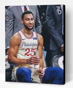 Ben Simmon Philadelphia 76ers Paint By Number