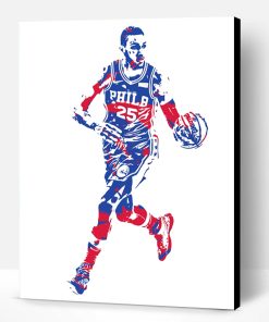 Ben Simmons Philadelphia 76ers Paint By Number
