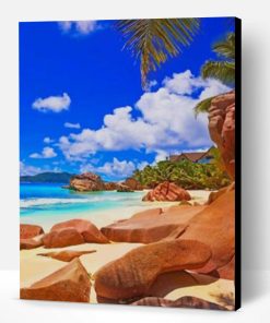 Praslin Island Seychelles Paint By Number