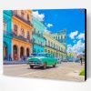 Car In Havana Cuba Paint By Number