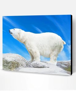 Big Polar Bear Paint By Number