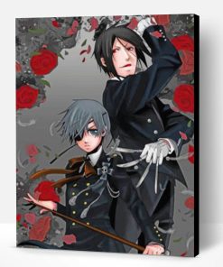 Black Butler Anime Paint By Number