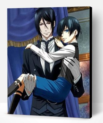 Black Butler Couple Paint By Number