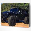Black Jeep Car Paint By Number