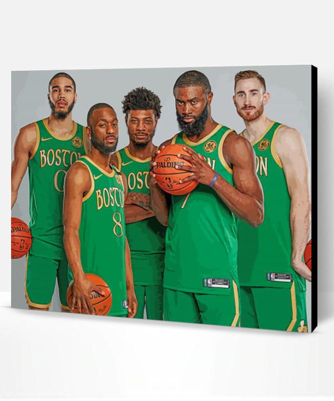 Boston Celtics Paint By Number
