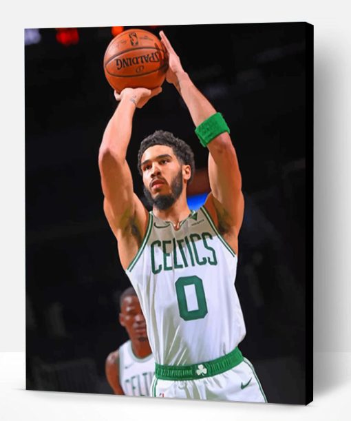 Jayson Tatum Boston Celtics Paint By Number