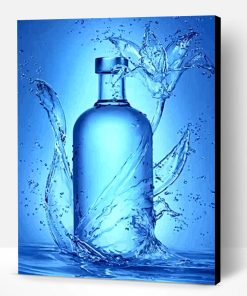 Bottle Of Water Paint By Number