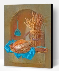 Aesthetic Bread Still Life Paint By Number