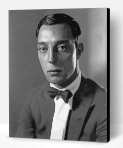 Buster Keaton Movie Star Paint By Number