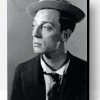 Buster Keaton Portrait Paint By Number
