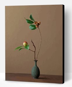 Camellia Ikebana Paint By Number