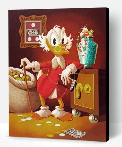 Rich Scrooge Mcduck Paint By Number