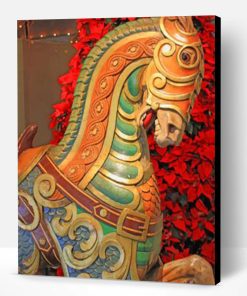 Carousel Horse Paint By Number