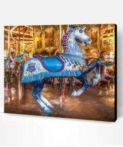 Carousel Horse Paint By Number