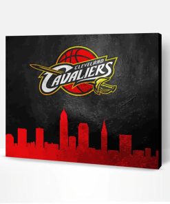 Cavaliers Logo Paint By Number