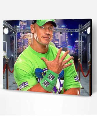 John Cena WWE Paint By Number