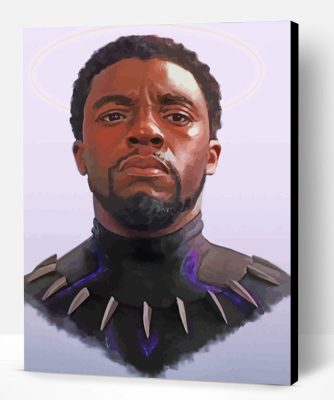 Chadwick Boseman Paint By Number