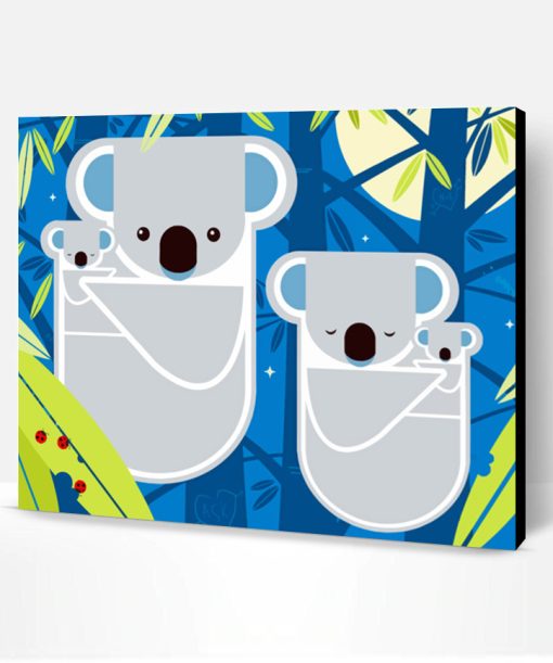 Charley Harper Koalas Paint By Number