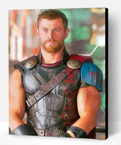 Chris Hemsworth Thor Paint By Number