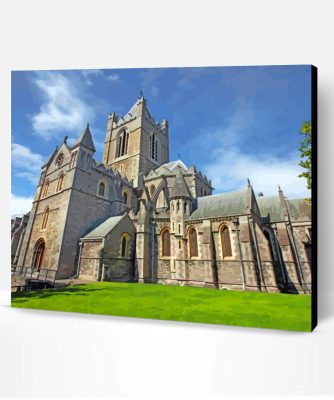 Christ Church Catherdal Dublin Paint By Number