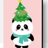 Christmas Panda Paint By Number