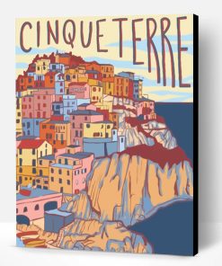Cinque Terre Italy Paint By Number