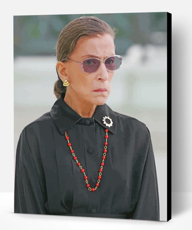 Classy Ruth Bader Ginsburg Paint By Number