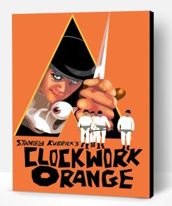 Clockwork Orange Movie Poster Paint By Number
