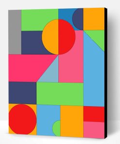 Colorful Abstraction Art Paint By Number