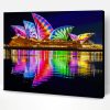 Opera House Colorful Reflection Paint By Number