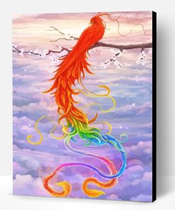 Colorful Phoenix Bird Paint By Number