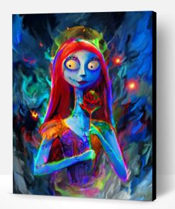 Colorful Sally Nightmare Before Christmas Paint By Number