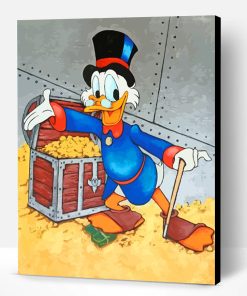 Cool Scrooge Mcduck Paint By Number