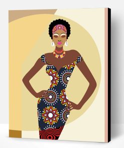 Cool African Woman Paint By Number