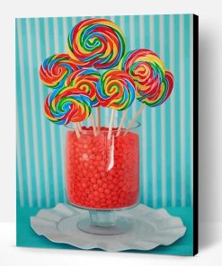 Cool Candies Paint By Number