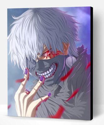 Cool Kaneki Paint By Number