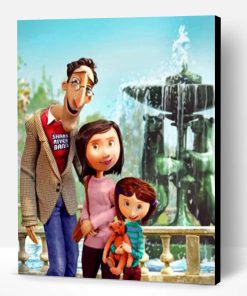 Coraline And Her Family Paint By Number