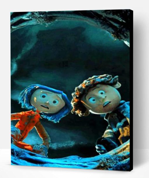 Coraline And Wybie Paint By Number