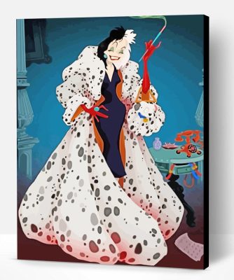 Cruella De Vil Paint By Number