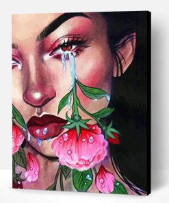 Crying Flowers Paint By Number